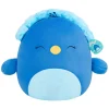 Squishmallows Knuffel Pluche - Priscilla the Blue Peacock - 40cm