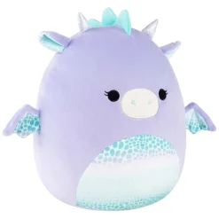 Squishmallows Knuffel Pluche - Drow the Purple Dragon - 30cm