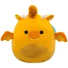 Squishmallows Knuffel Pluche - Mister Gouden Draak, 30cm