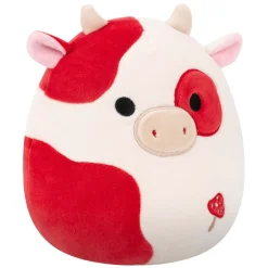 Squishmallows Knuffel Pluche - Claudio the Red Mushroom Cow - 19cm