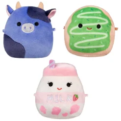 Squishmallows Knuffel Pluche - Micromallows Ingred, Amelie, Daisuke - 3dlg.