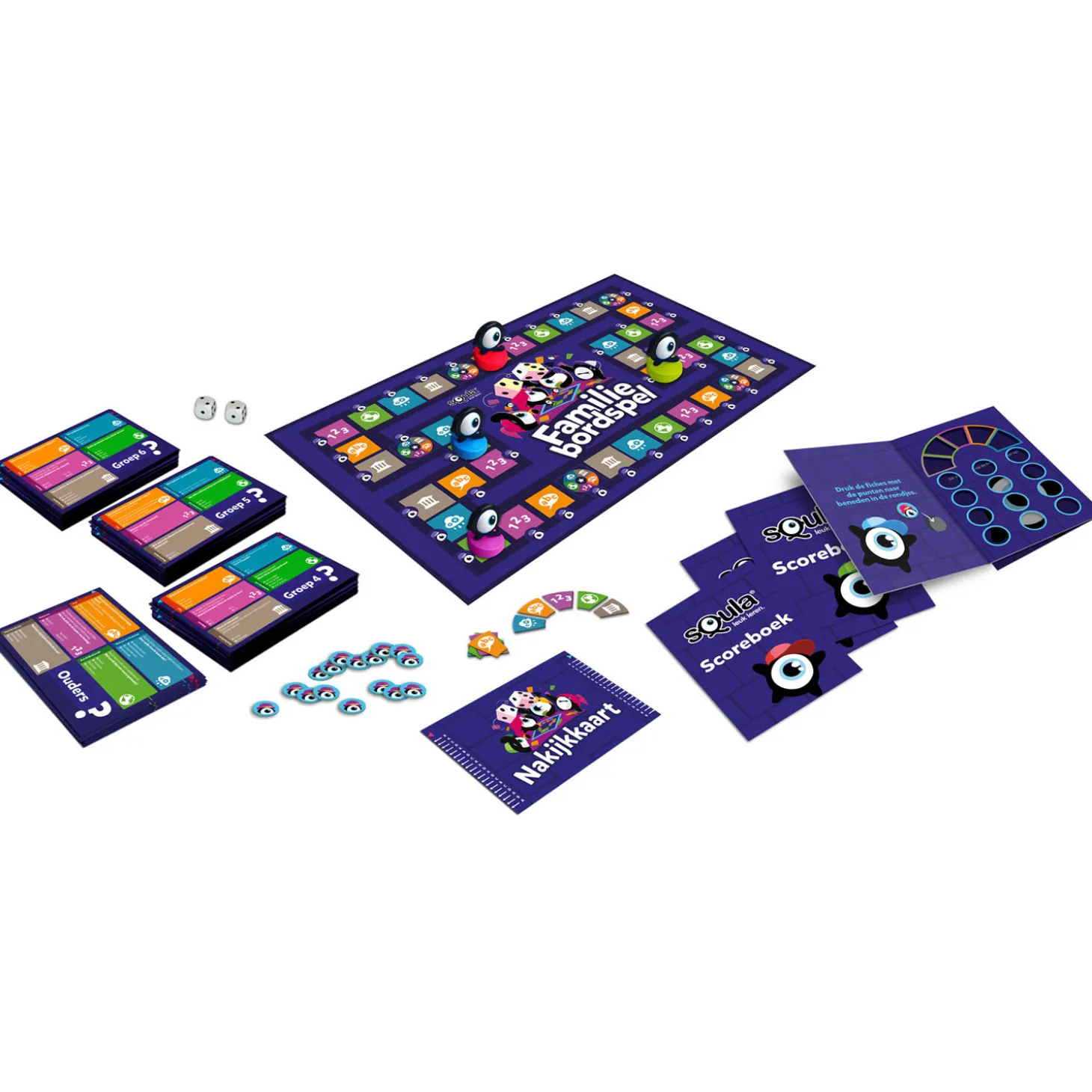 Squla Familie Bordspel
