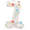 Staande Folieballon Joyful Party Cijfer 7 -72cm