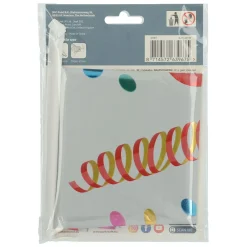 Staande Folieballon Joyful Party Cijfer 7 -72cm