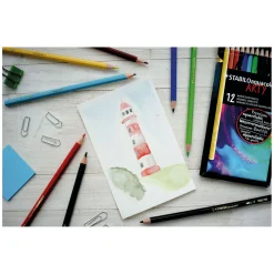 STABILO Aquacolor - Aquarel Kleurpotlood - ARTY - Set 12 St.