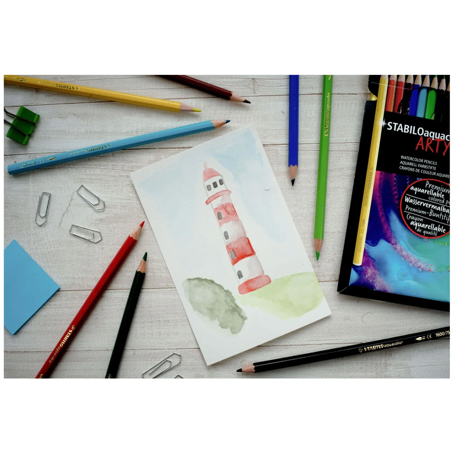 STABILO Aquacolor - Aquarel Kleurpotlood - ARTY - Set 36 St.
