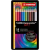 STABILO Aquacolor - Aquarel Kleurpotlood - Metalen Set 12 St.