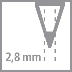 STABILO Aquacolor - Aquarel Kleurpotlood - Metalen Set 12 St.