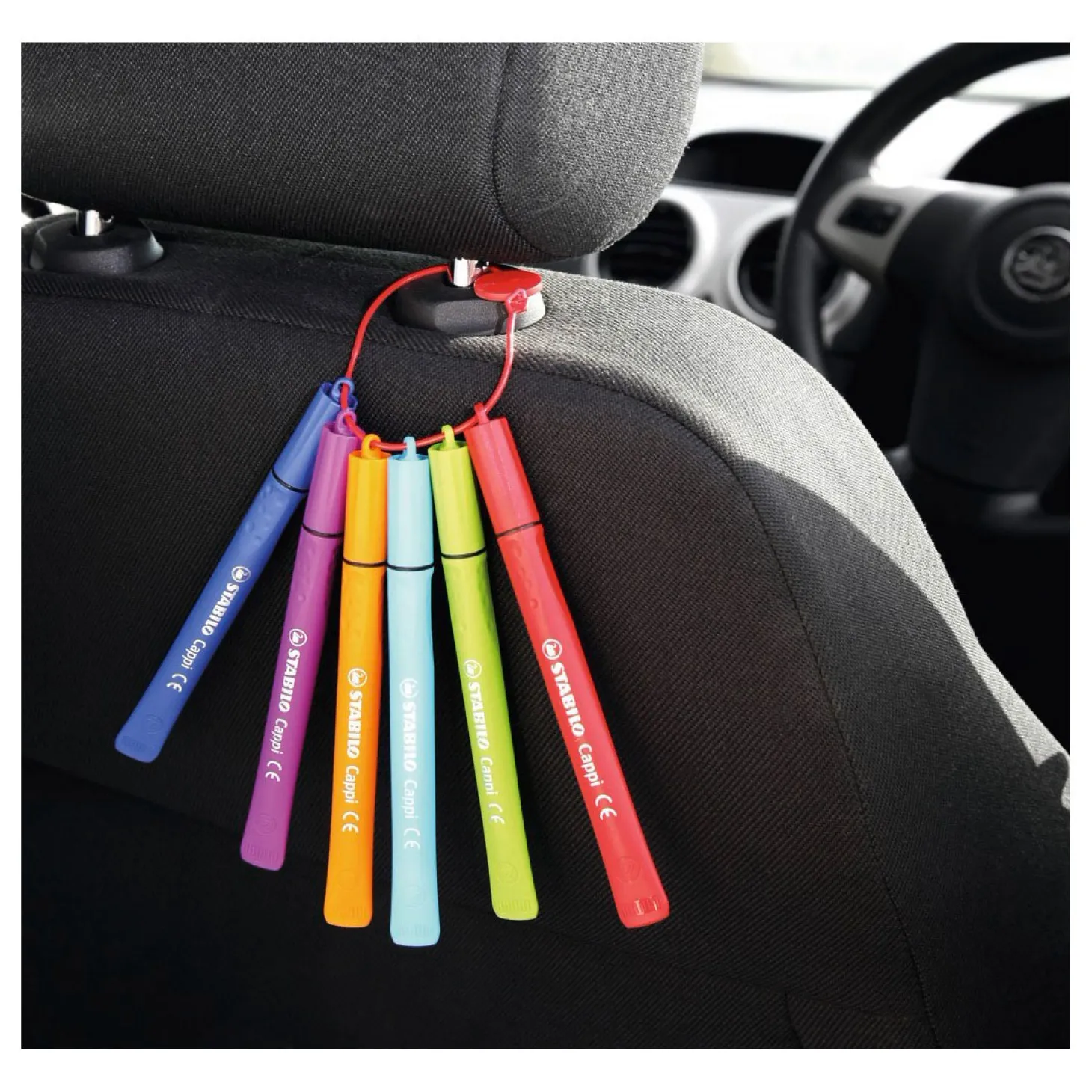 STABILO Cappi - Viltstift - Set Met 24 Stuks