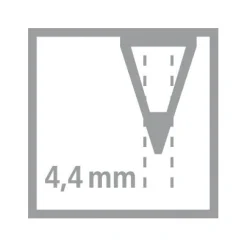 STABILO CarbOthello - Kalkpastel Kleurpotlood - Metalen Set 12 St.