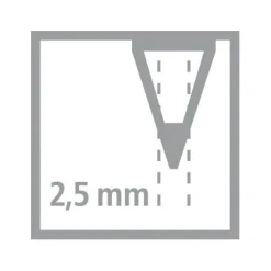 STABILO Original - Kleurpotlood Met Dunne Kern - Metalen Set 12 St.