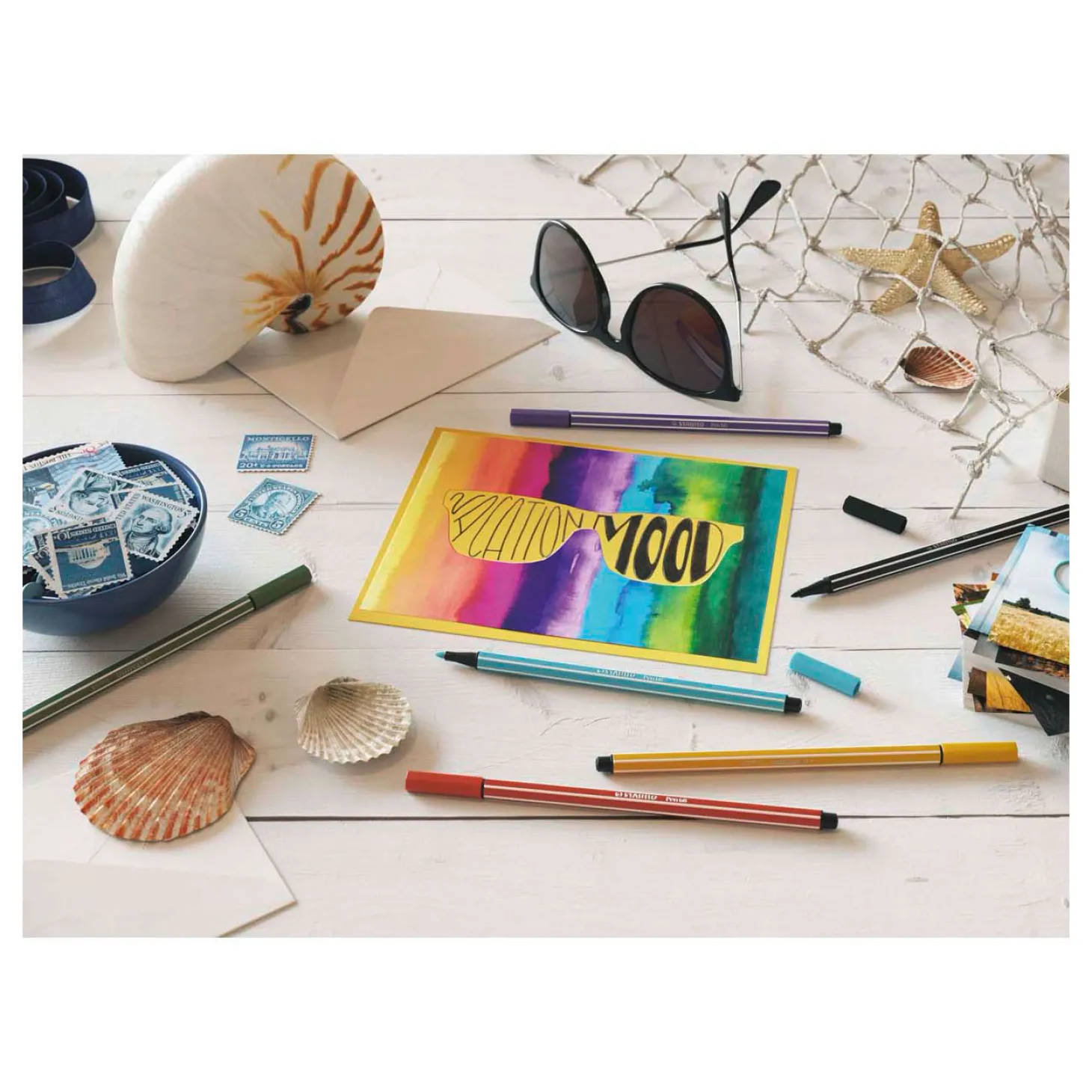 STABILO Pen 68 - Viltstift - Zwart (68/46)