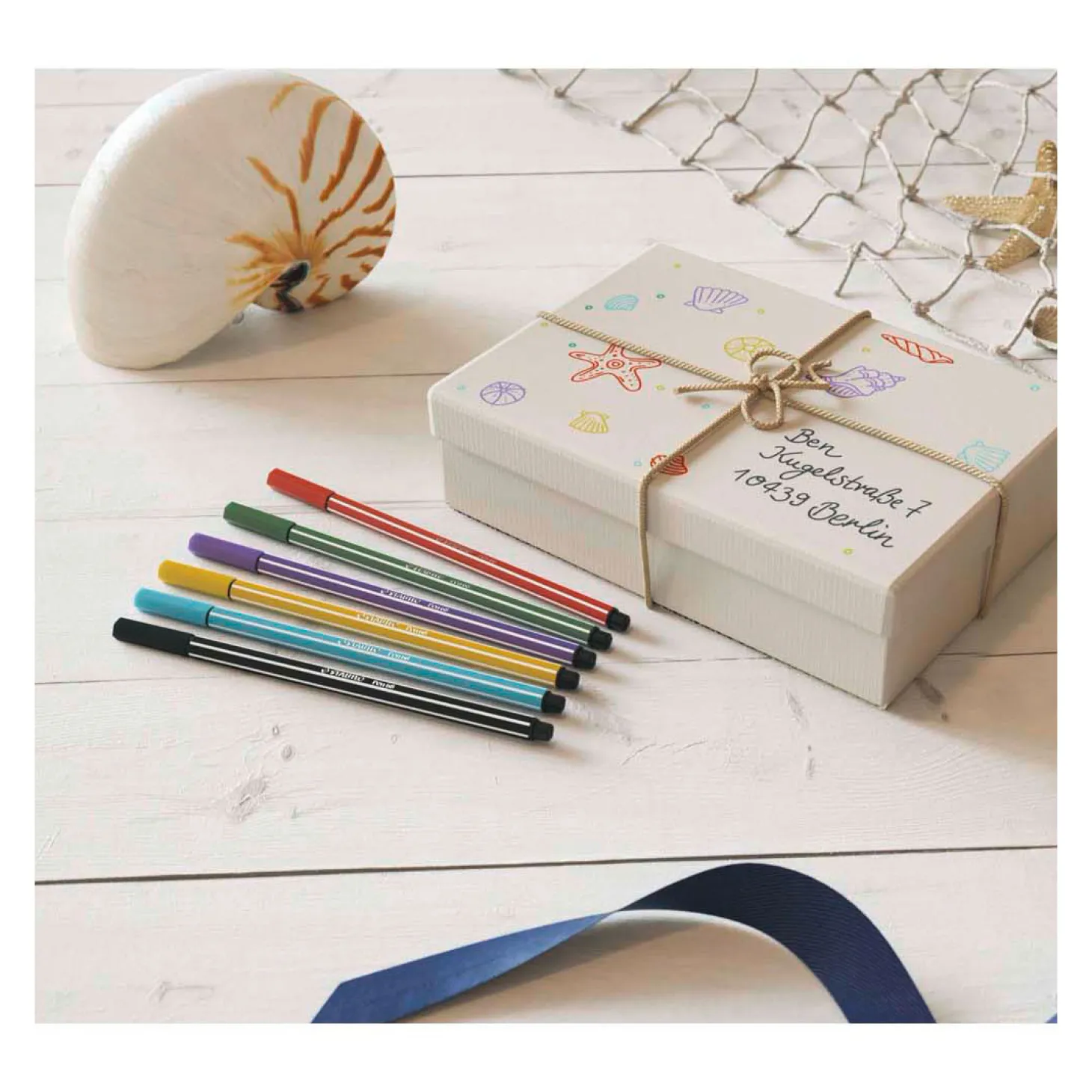 STABILO Pen 68 - Viltstift - Zwart (68/46)