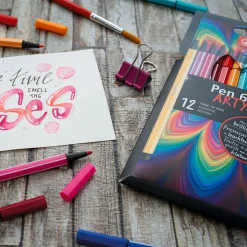 STABILO Pen 68 - Viltstift - Metalen Doos Met 20 Stuks