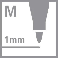 STABILO Pen 68 - Viltstift - Metalen Doos Met 20 Stuks