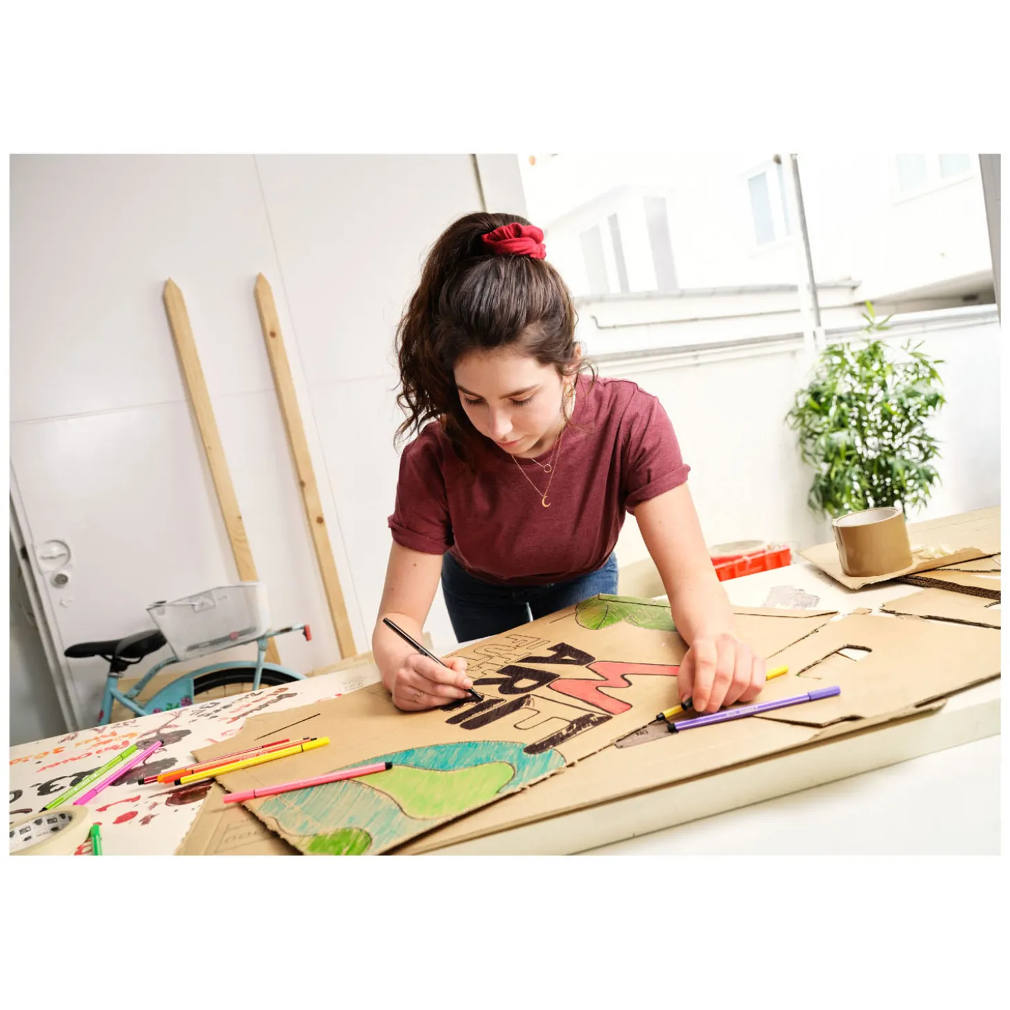 STABILO Pen 68 - Viltstift - Kaki (68/66)