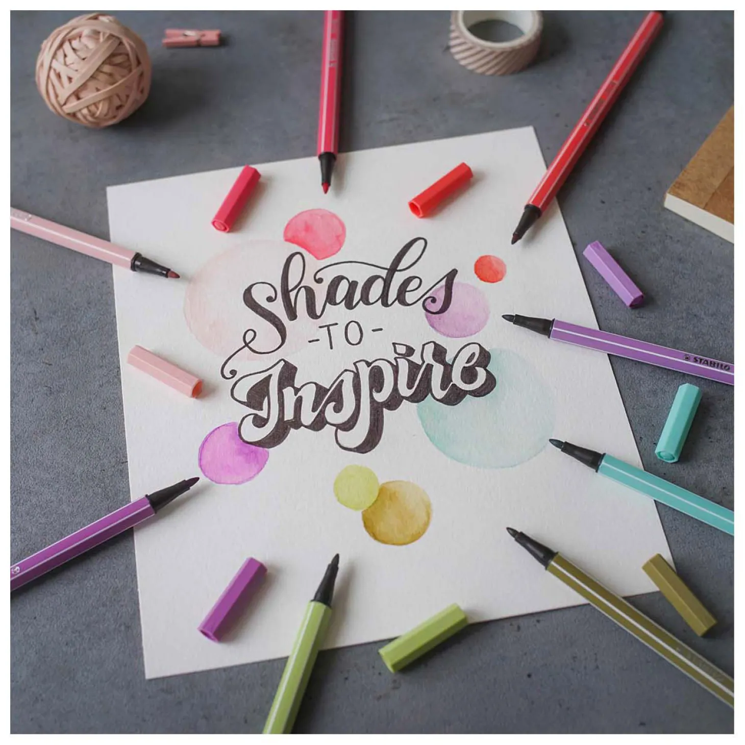 STABILO Pen 68 - Viltstift - ColorParade - Set 20 Stuks- Rood