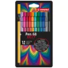STABILO Pen 68 - Viltstift - ARTY - Set Met 12 Sets