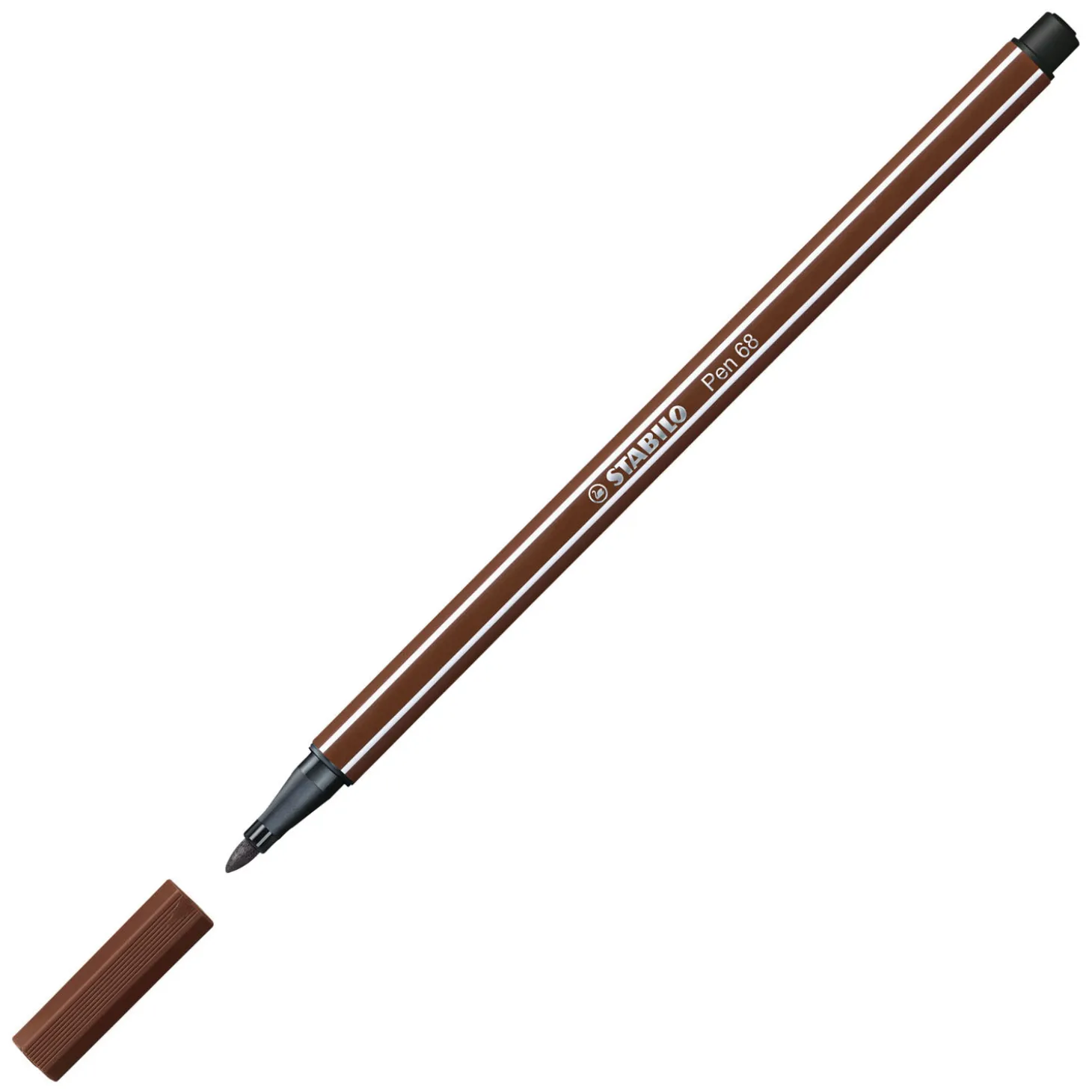 STABILO Pen 68 - Viltstift - Bruin (68/45)