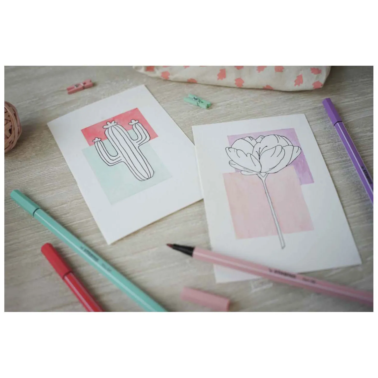 STABILO Pen 68 - Viltstift - Set Met 10 Stuks