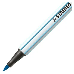 STABILO Pen 68 Brush - Viltstift - Lichtblauw (31)