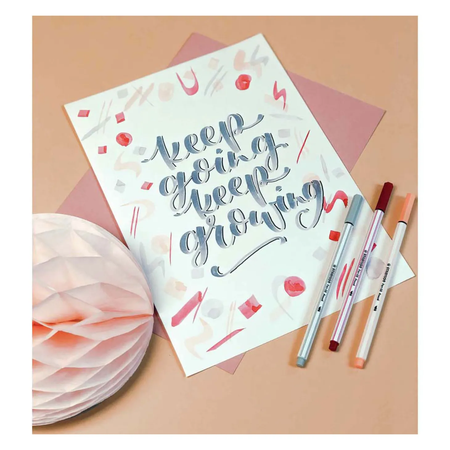 STABILO Pen 68 Brush - Viltstift - Lichtblauw (31)