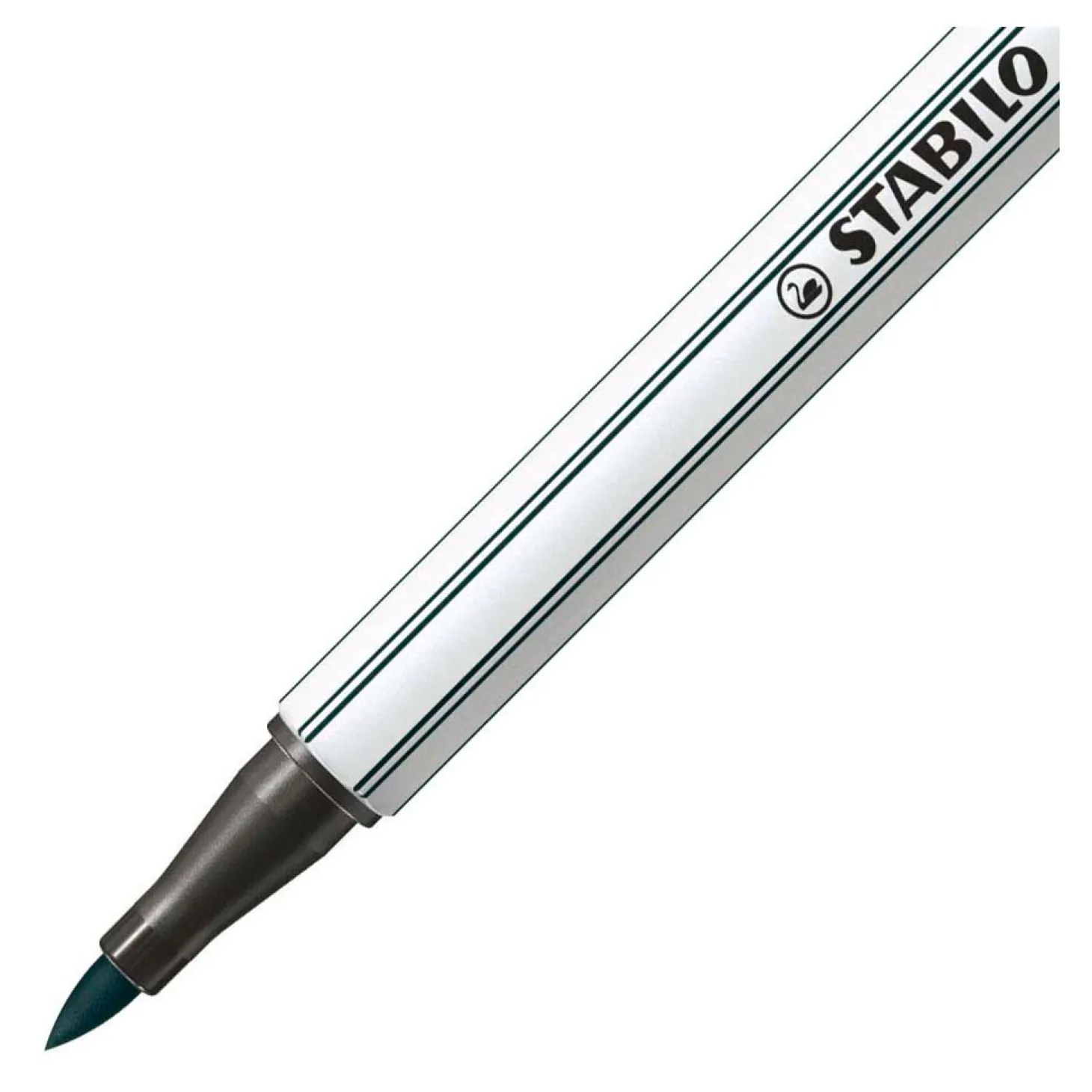 STABILO Pen 68 Brush - Viltstift - Aarde Groen (63)