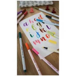 STABILO Pen 68 Brush - Viltstift - ARTY - Set Met 30 Stuks