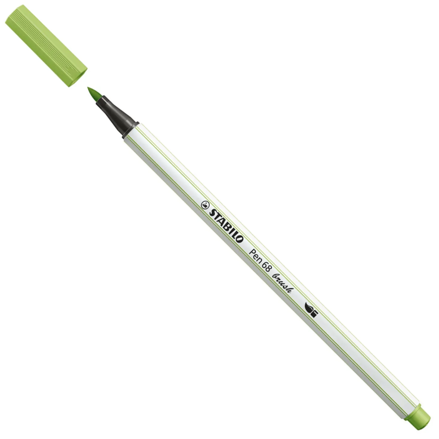 STABILO Pen 68 Brush - Viltstift - Pistache (34)