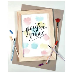 STABILO Pen 68 Brush - Viltstift - ARTY - Metalen Set 30 Stuks