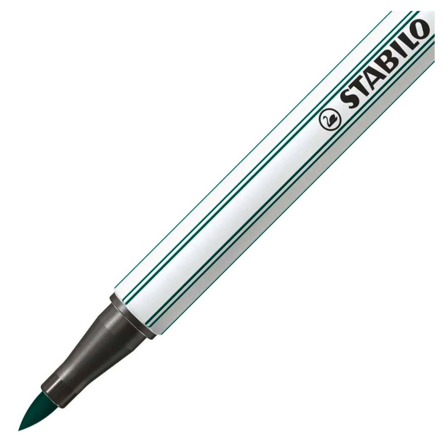 STABILO Pen 68 Brush - Viltstift - Turquoise Groen (53)