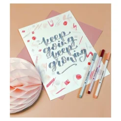 STABILO Pen 68 Brush - Viltstift - Citroen Geel (24)