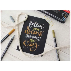 STABILO Pen 68 Metallic - Viltstift - Metallic Goud (68/810)