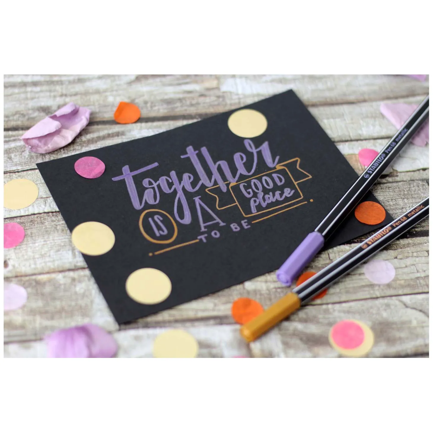 STABILO Pen 68 Metallic - Viltstift - Set Met 8 Stuks