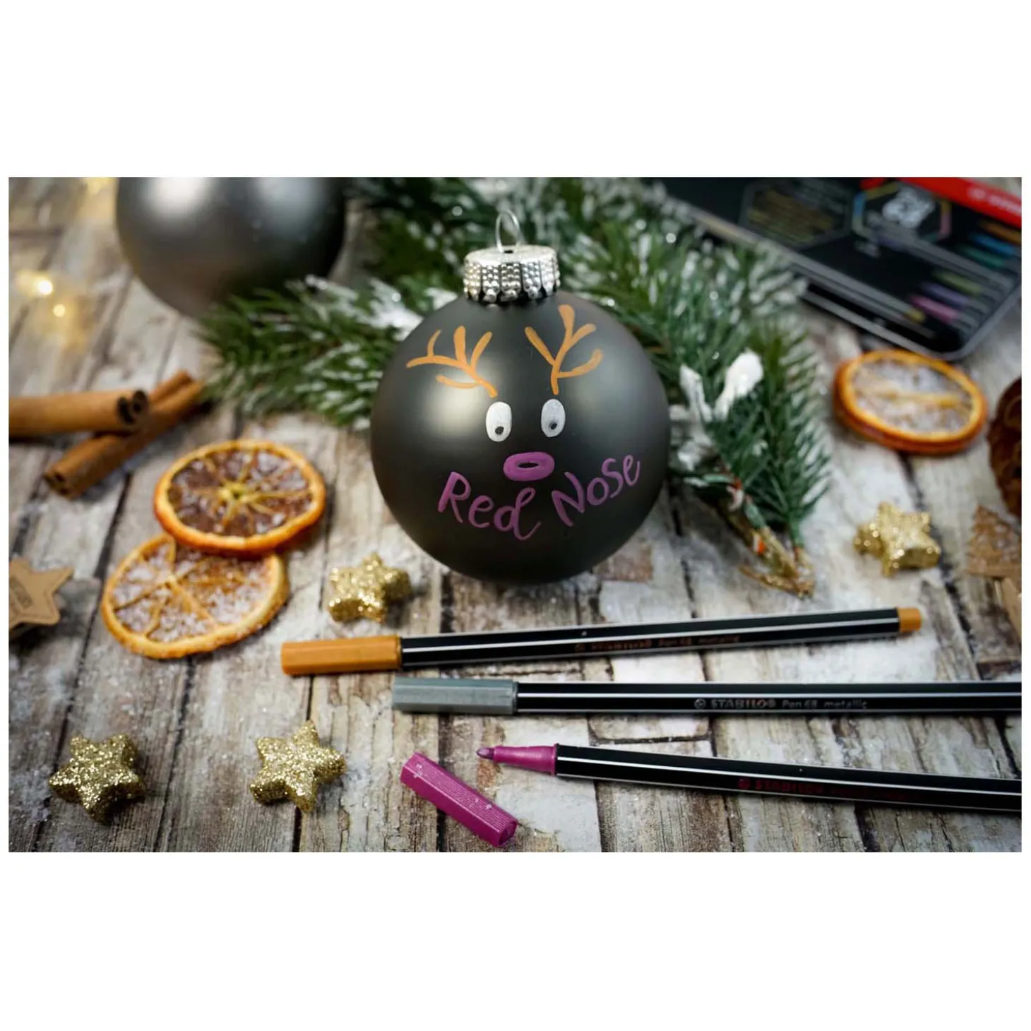 STABILO Pen 68 Metallic - Viltstift - Set Met 8 Stuks