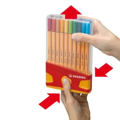 STABILO point 88 - Fineliner - ColorParade - Set 20 Stuks