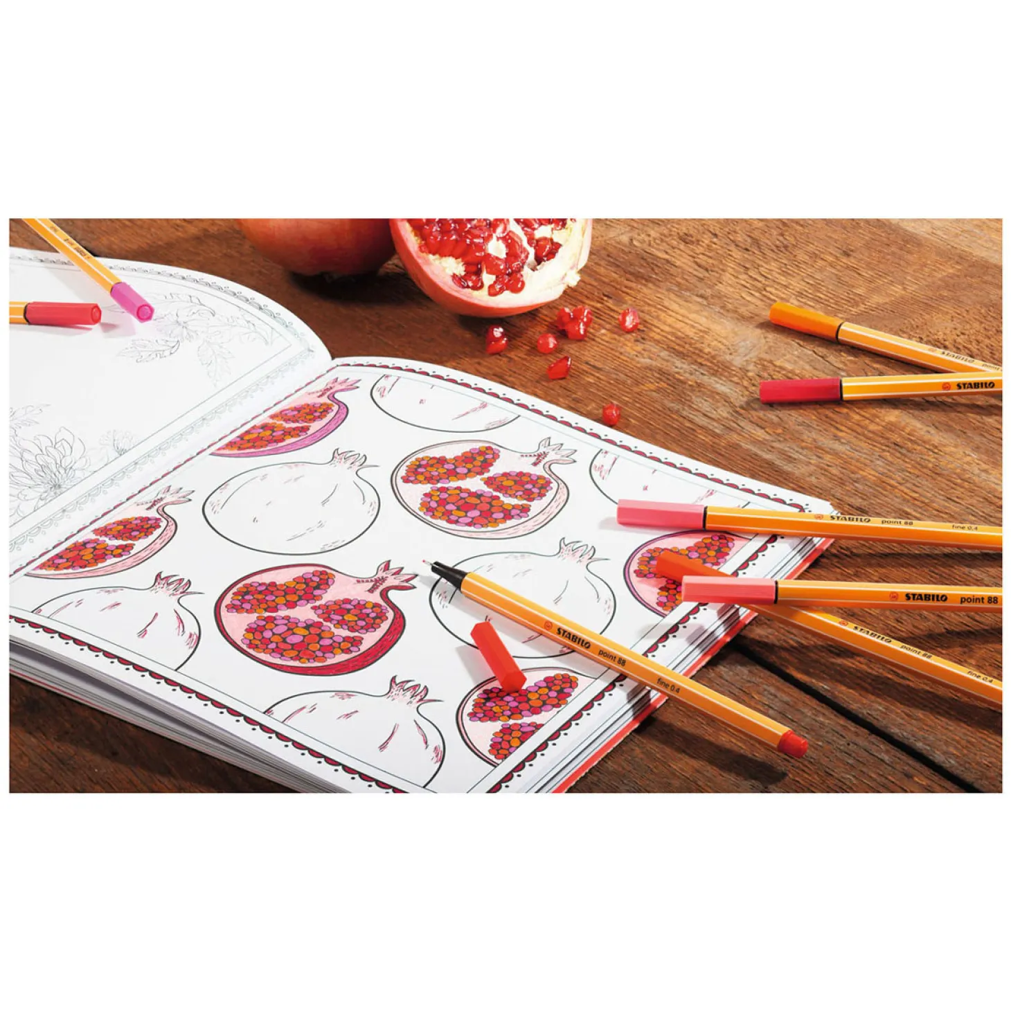 STABILO point 88 - Fineliner - Metalen Set Met 50 Stuks