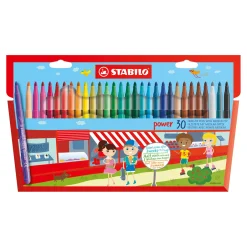 STABILO power - Viltstift - Set Met 30 Stuks