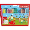 STABILO Trio A-Z - Viltstift - Set Met 24 Stuks