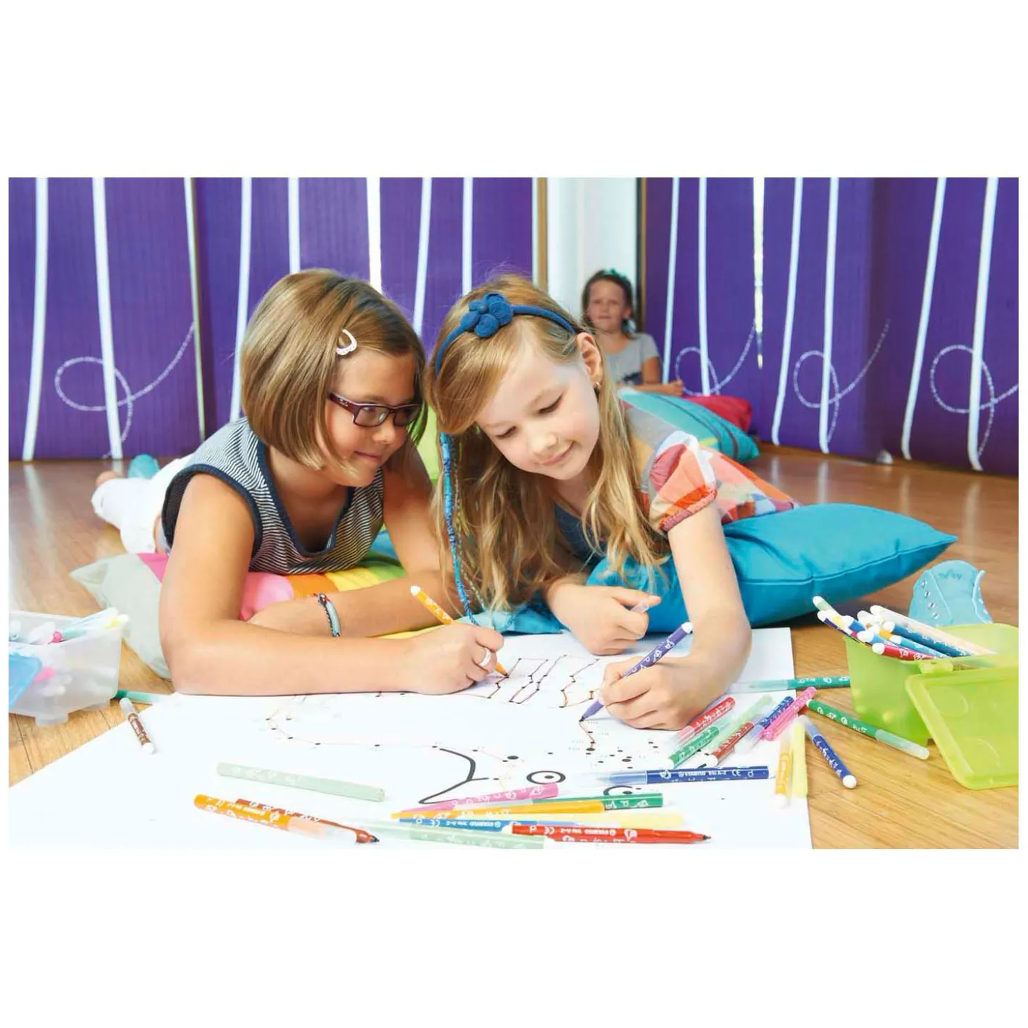 STABILO Trio A-Z - Viltstift - Set Met 24 Stuks