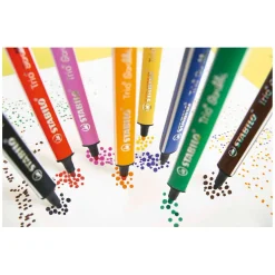 STABILO Trio Scribbi - Viltstift Met Meeverende Punt - Set 14 St.