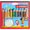 STABILO woody 3 in 1 - Multitalent potlood - Set 10 Stuks