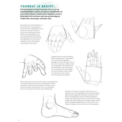 Stap voor Stap Handen en Voeten Leren Tekenen Hobbyboek