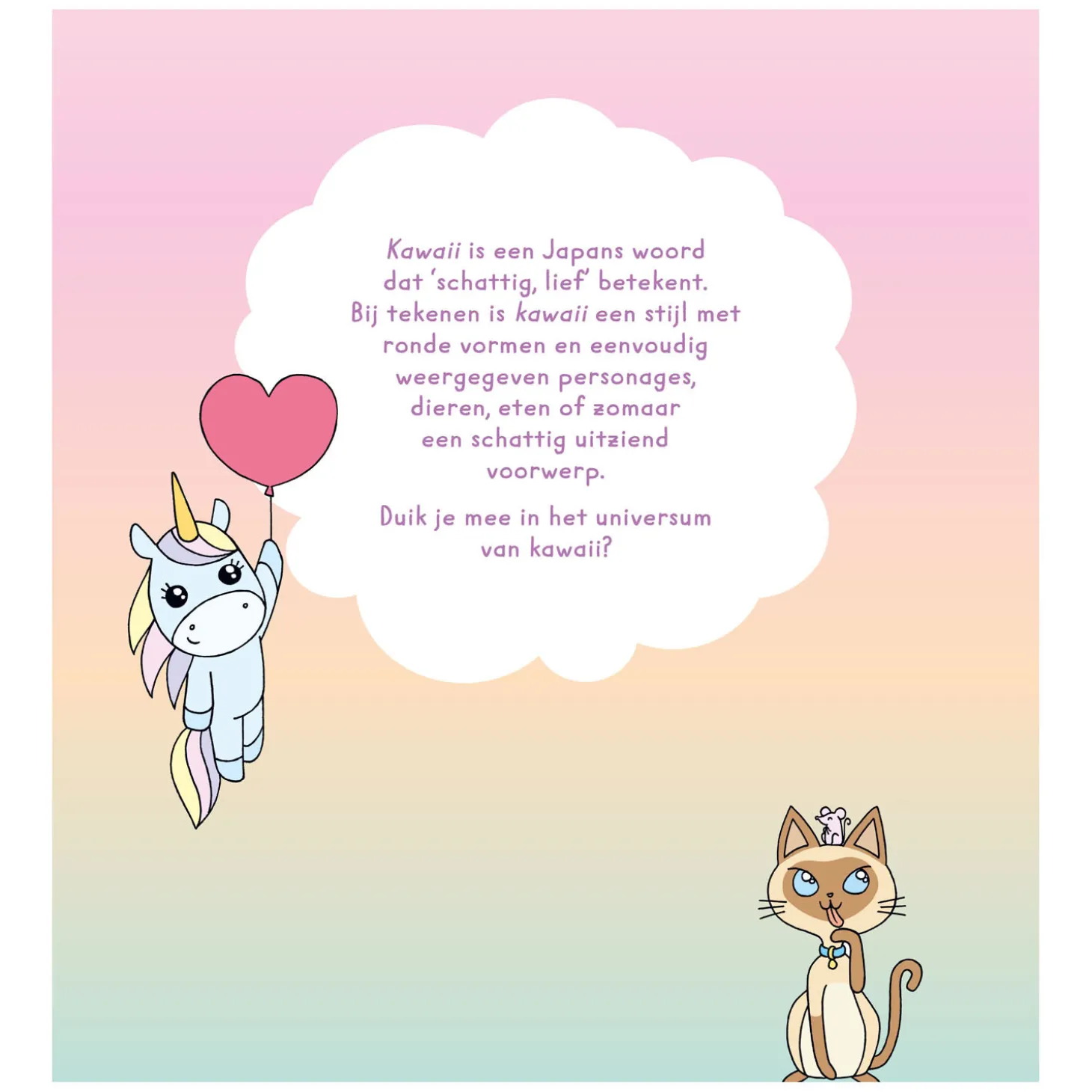 Stap voor Stap Kawaii Leren Tekenen Hobbyboek