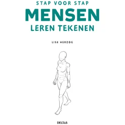 Stap voor Stap Mensen Leren Tekenen Hobbyboek