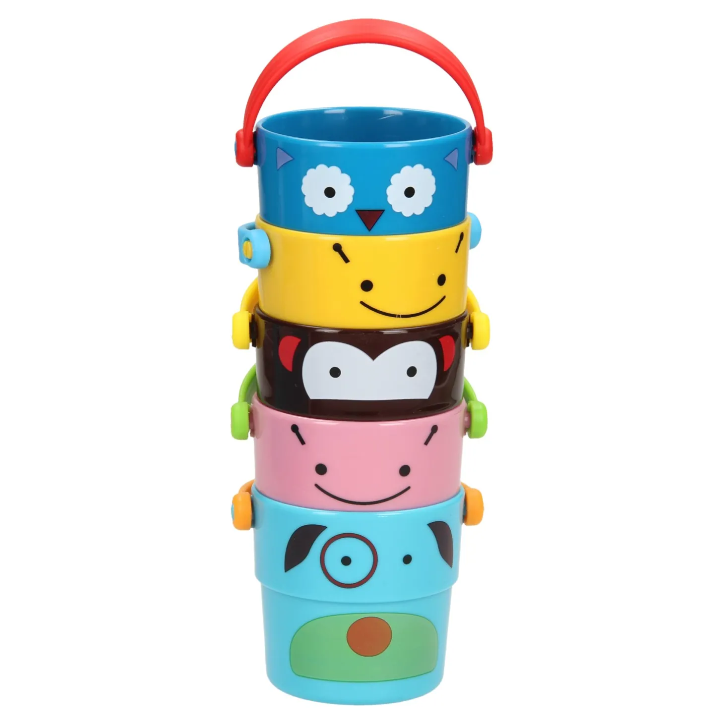 Stapel Badbekers Bademmers Dieren, 5dlg.