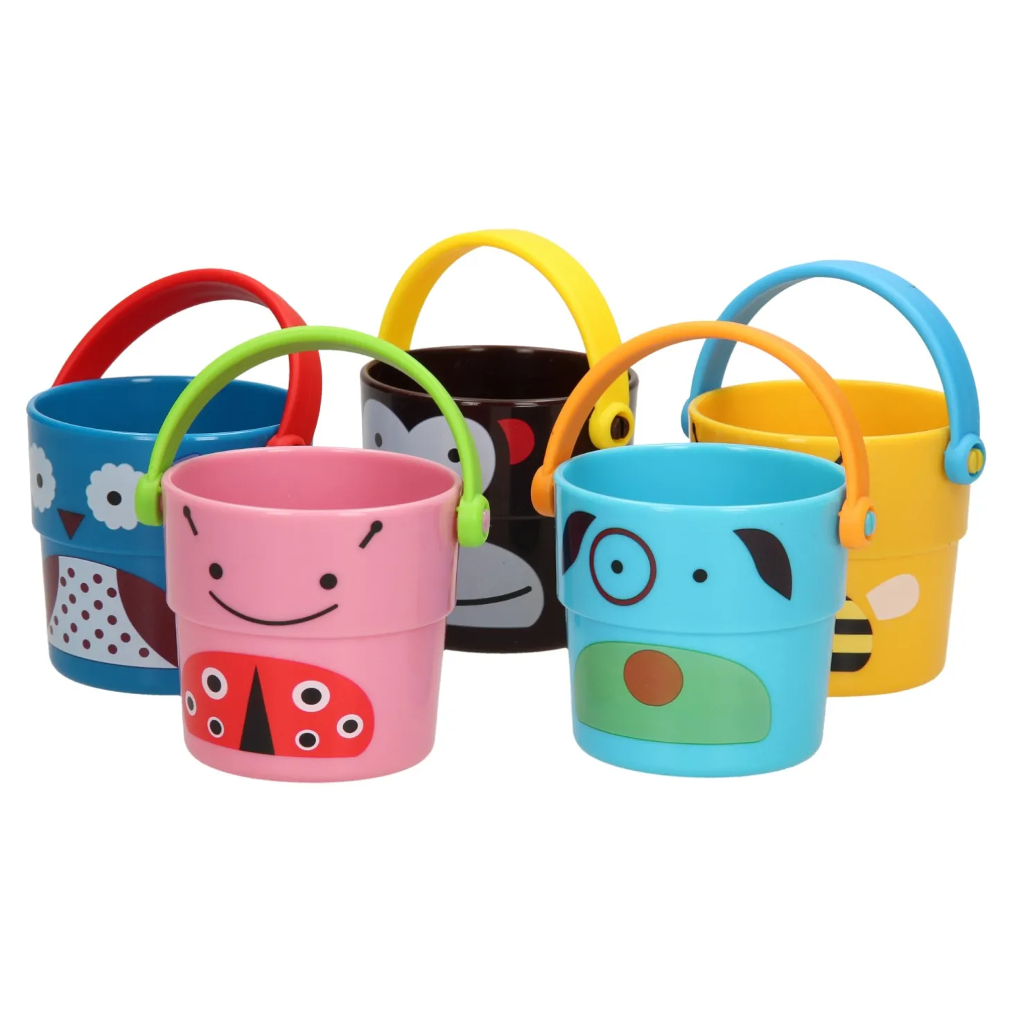 Stapel Badbekers Bademmers Dieren, 5dlg.