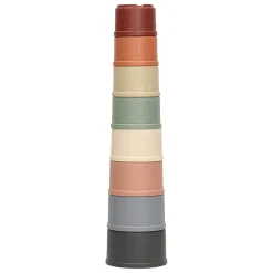 Stapelbekers Pastel, 8dlg.