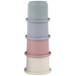 Stapelbekers Pastel, 4dlg.