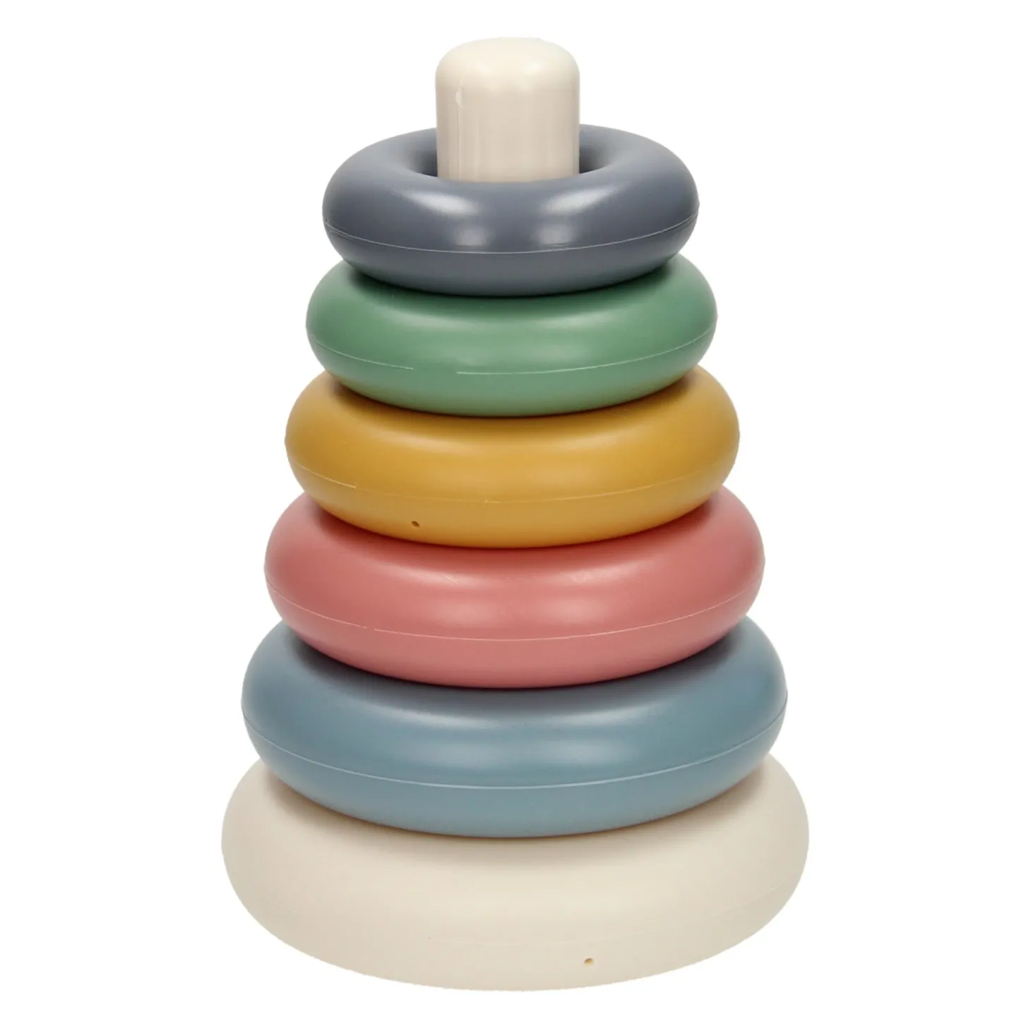 Stapelringen Pastelkleuren, 7dlg.